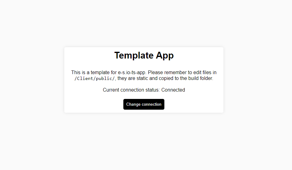Web Template App